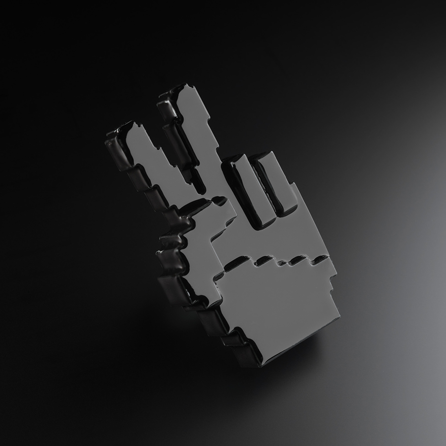 Hands Up - PEACE Kleiderhaken – Bild 7