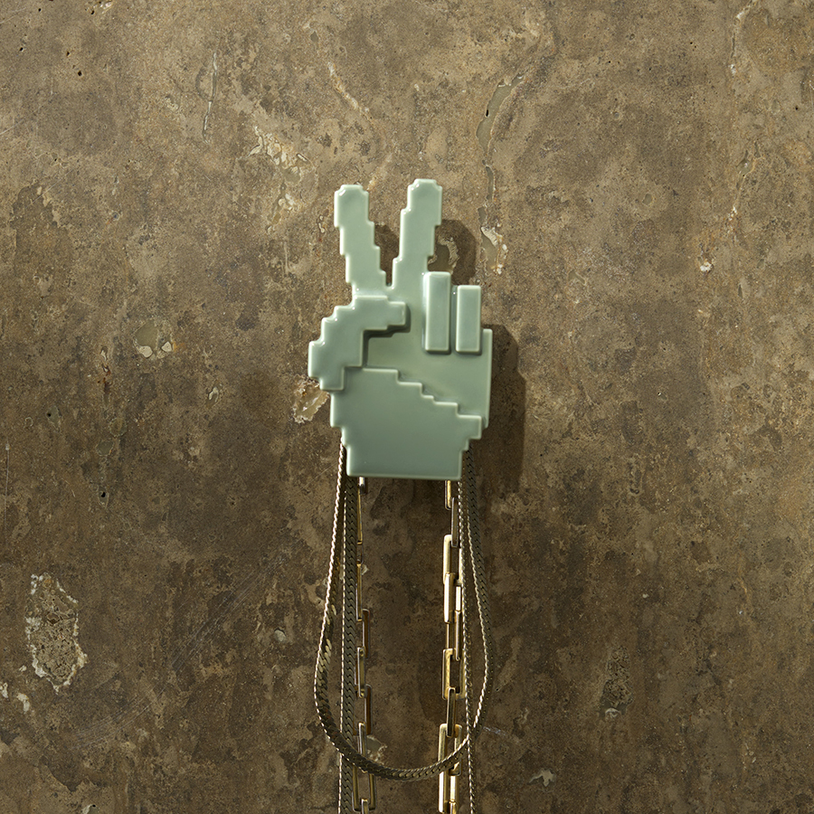 Hands Up - PEACE Kleiderhaken – Bild 4